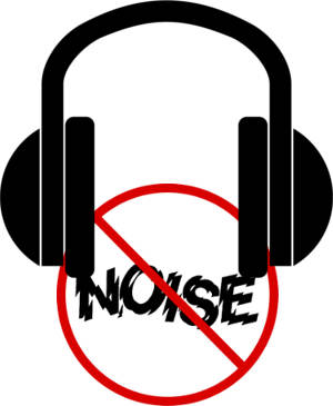 Noise-canceling headphone guides