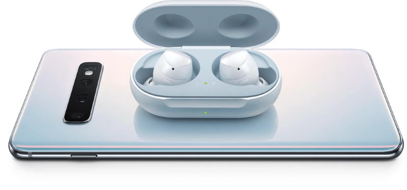 Wireless PowerShare charging to charge galaxy buds