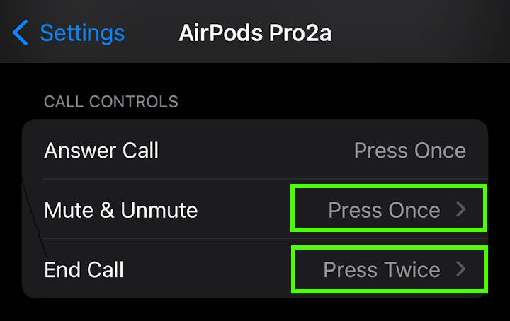 New AirPods Pro Features in iOS 17: Mute and Unmute during a phone call